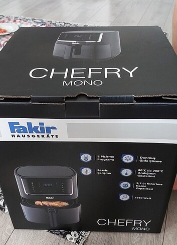 fakir chefry mono airfryer