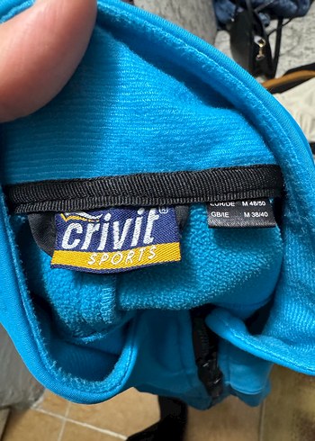 Mavi Erkek  Ceket Yüksek Yakalı Fermuarlı - Görsel 4