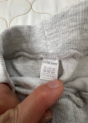 Kız Çocuk Gri Sweatpant Rahat Kesim - Görsel 2