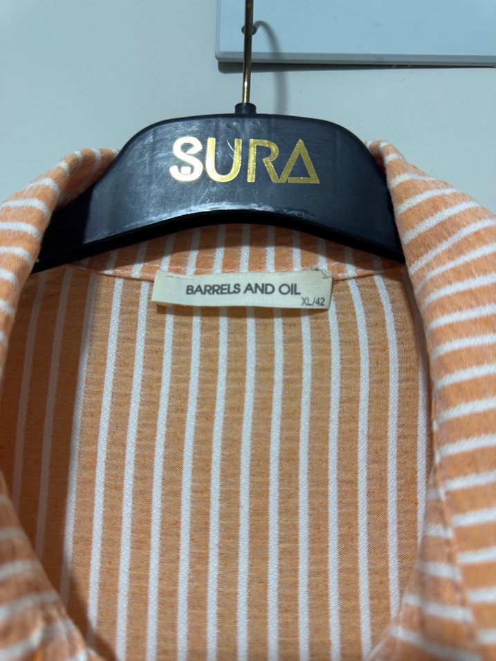 Yavru ağzı Çizgili Uzun Kollu Gömlek - Görsel 4