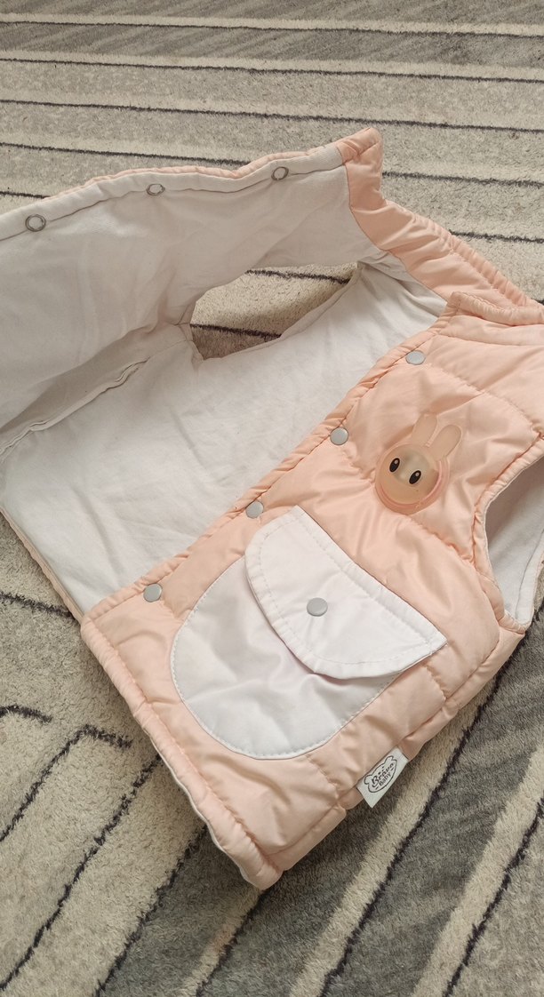 Pembe Nakışlı Kız Çocuk Yelek - Görsel 4