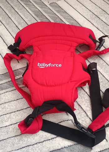 Babyforce Kırmızı Bebek Taşıyıcı - Görsel 3