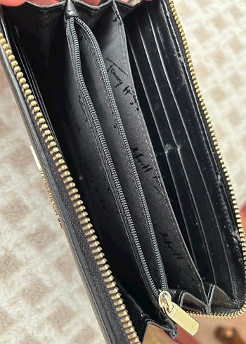 Tommy Hilfiger Kadın Siyah Deri Cüzdan - Görsel 5