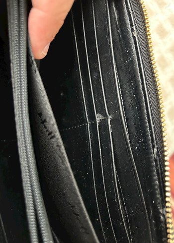 Tommy Hilfiger Kadın Siyah Deri Cüzdan - Görsel 3