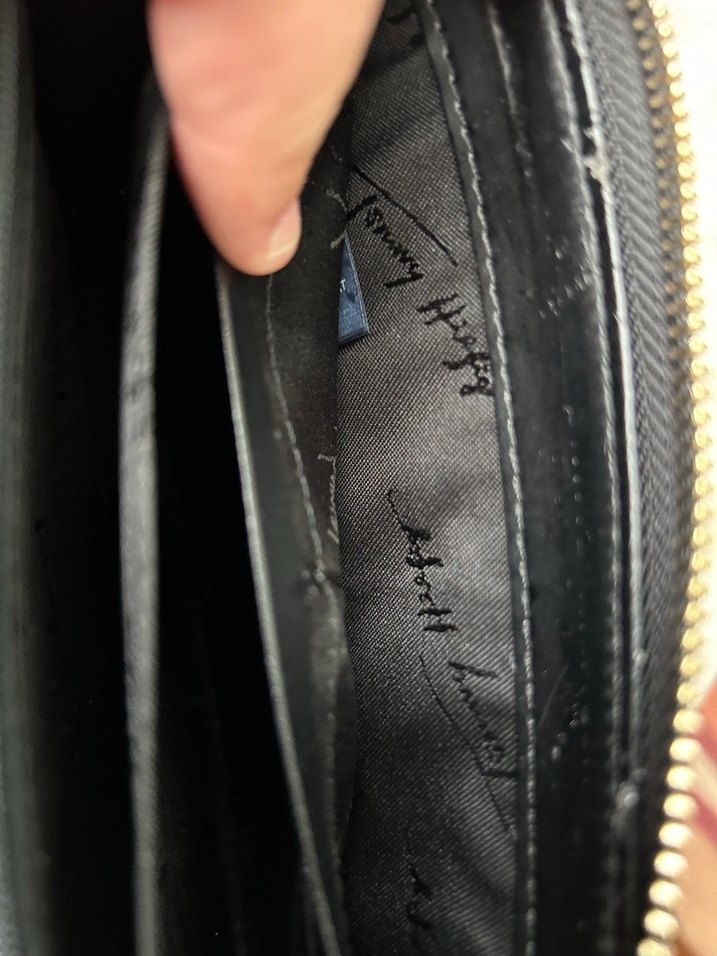 Tommy Hilfiger Kadın Siyah Deri Cüzdan - Görsel 4