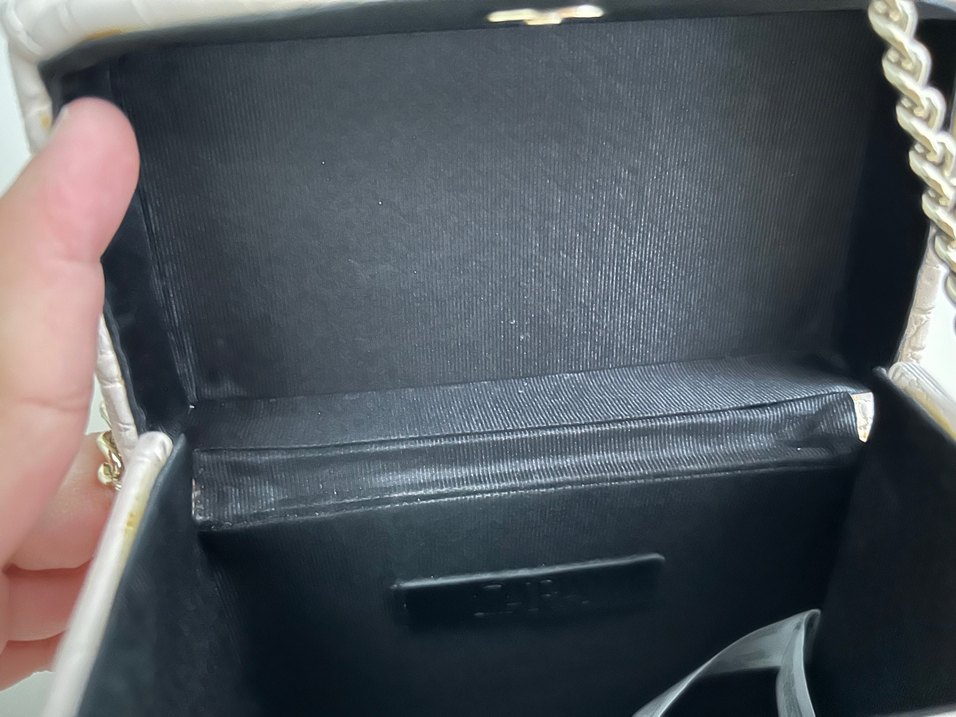 Zara Zincir Detaylı kırık beyazKadın Çanta - Görsel 5