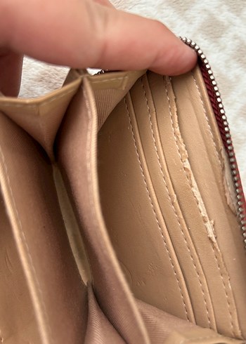 Mango Kırmızı Fermuarlı Kadın Cüzdan - Görsel 5