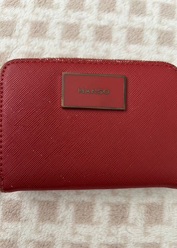 Mango Kırmızı Fermuarlı Kadın Cüzdan - Görsel 6