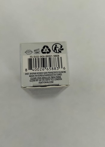 Fenty Beauty Fenty Beauty Cherry Treat Dudak Yağı