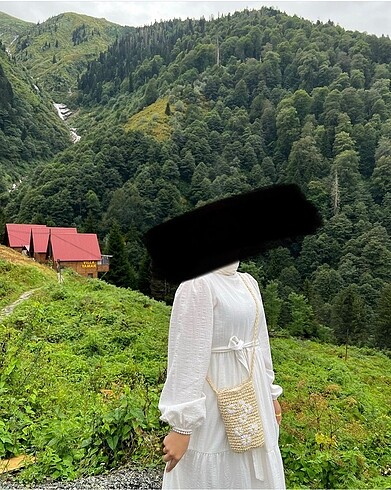 Müslim kumaş elbise