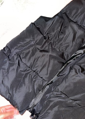 Siyah Fermuarlı Kadın Yelek - Görsel 2