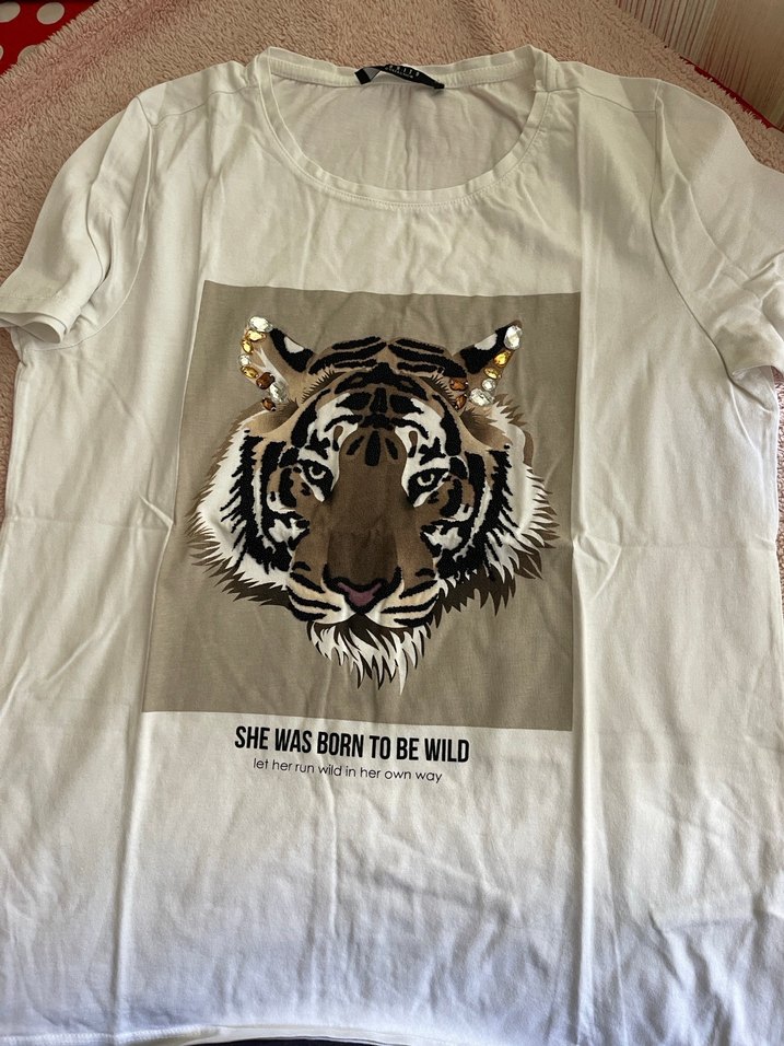 Baskılı, Kısa Kollu Tişörtü - Görsel 2