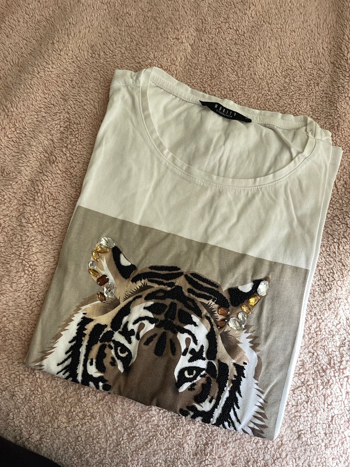 Baskılı, Kısa Kollu Tişörtü - Görsel 3