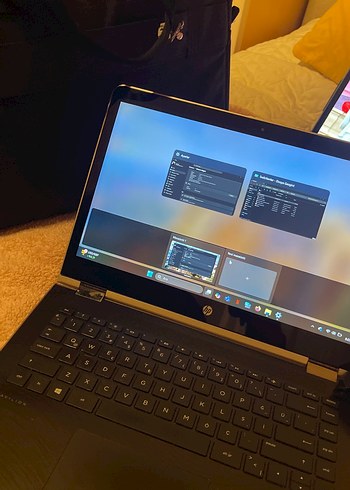 Siyah 2'si 1 Arada Dizüstü Bilgisayar - Görsel 7