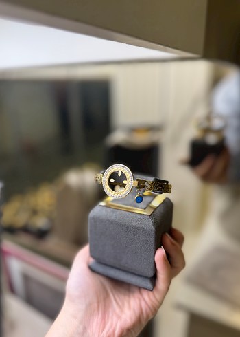 Diğer Gold renk kadın çelik çeyrekli bileklik