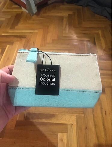 Sephora çantalı makyaj çantası