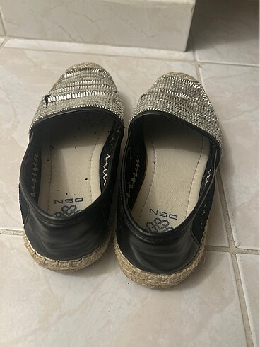 Taşlı espadril - Görsel 2