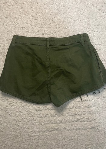 Trendyol & Milla Düğmeli Khaki Mini short Etek