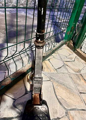 Siyah Çocuk Scooterı - Görsel 3