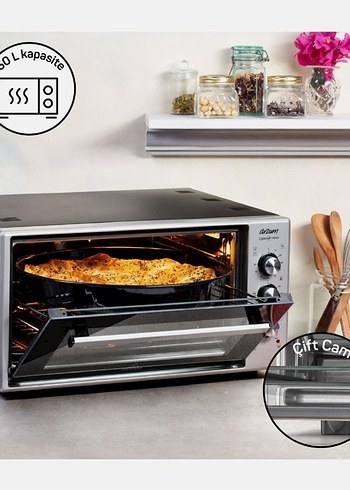 Sarı Parlak Mini Fırın - Görsel 2