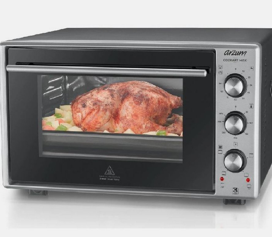 Sarı Parlak Mini Fırın - Görsel 4