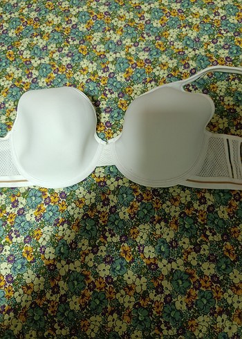 Beyaz Bohem Tarzı Destekli Sütyen - Görsel 2