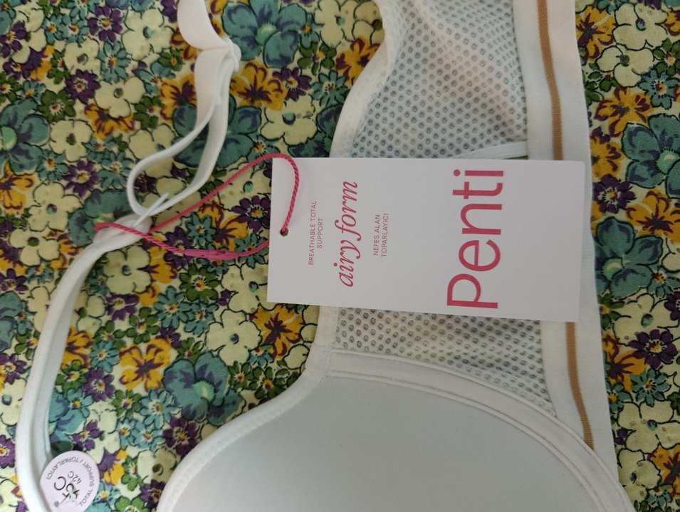 Beyaz Bohem Tarzı Destekli Sütyen - Görsel 4