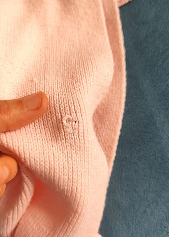 Çocuk Çok Renkli Nakışlı Triko Bere ve Atkı Seti - Görsel 3