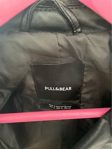 Pull and Bear pull and bear deri ceket