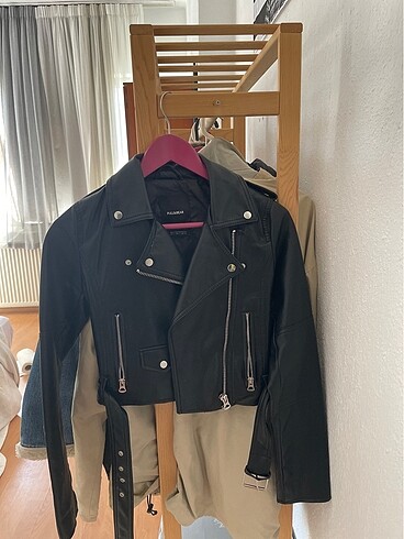 pull and bear deri ceket