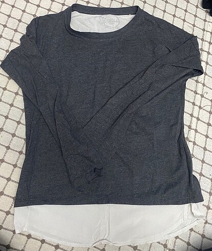 Mavi Jeans gömlek detay uzun kollu triko