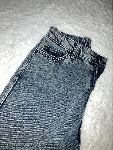 Trendyol & Milla antrasit yıkamalı yuksek bel mom jeans