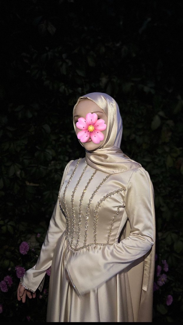 Tesettür elbise abiye - Görsel 2