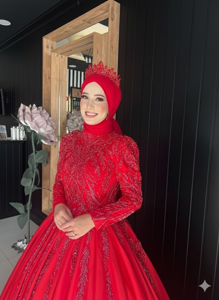 Tesettür kınalık - Görsel 4