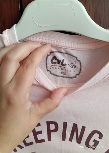 Pembe Baskılı Erkek Çocuk Tişört - Görsel 3