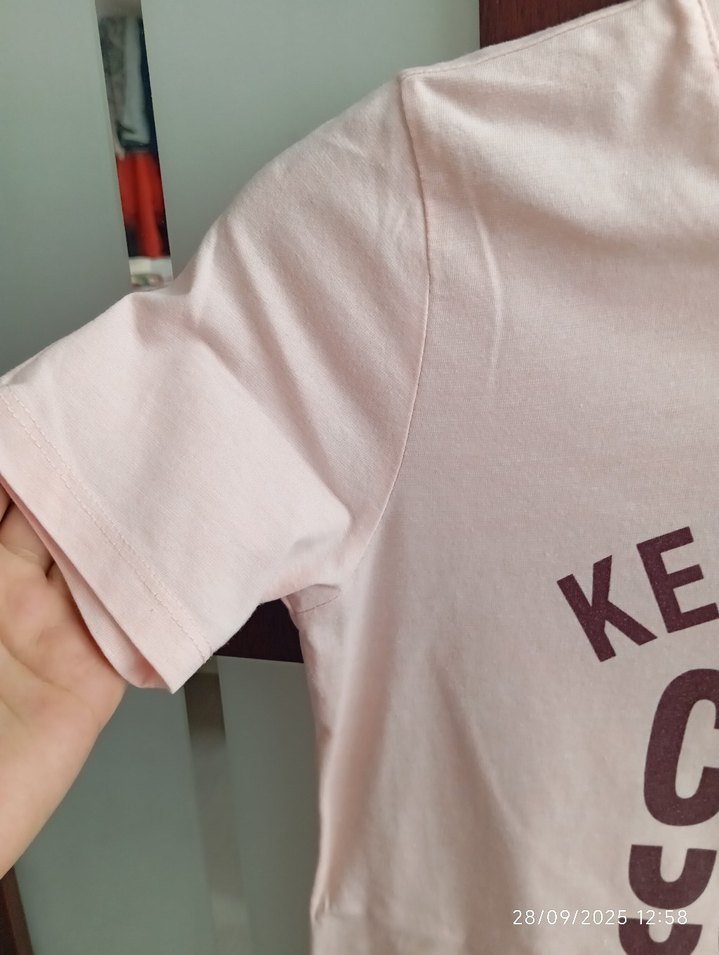 Pembe Baskılı Erkek Çocuk Tişört - Görsel 4