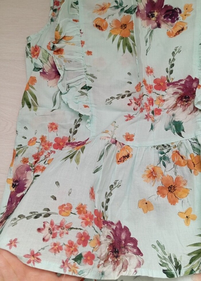 Kız çocuk gömlek  - Görsel 2