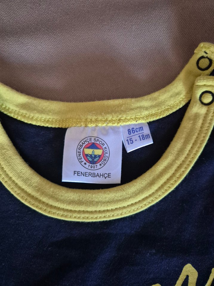 Fenerium 4 Adet bebek çıt çıtlı atlet - Görsel 2