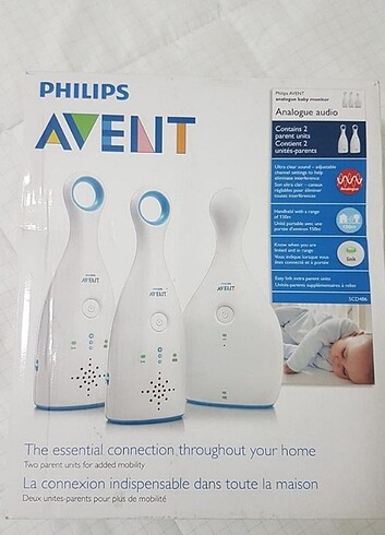 Philips Avent kullanılmamış bebek telsizi