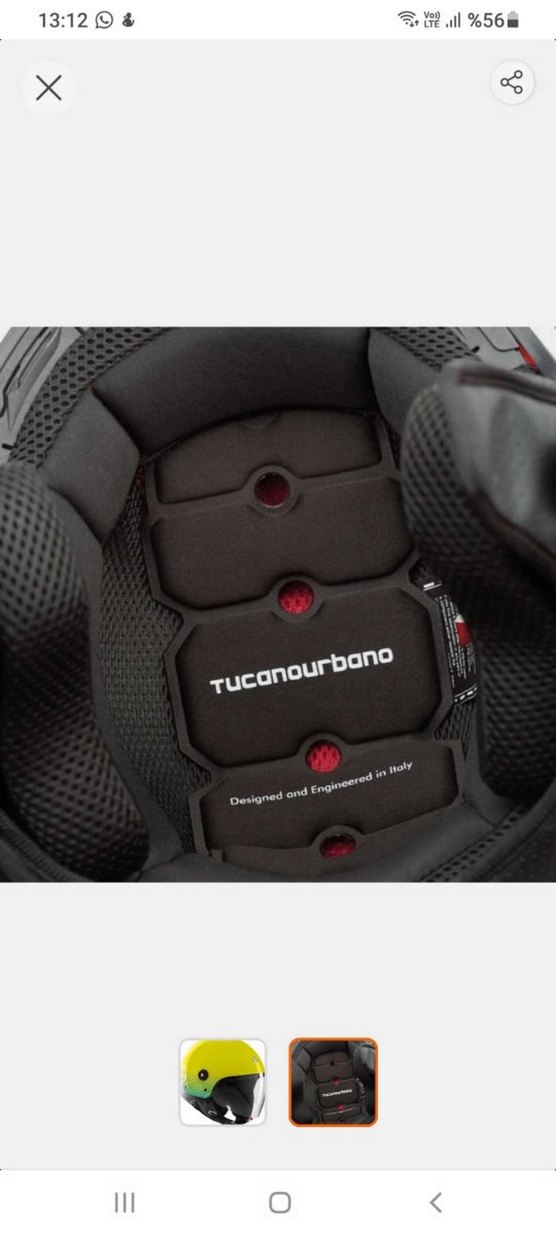 Parlak Sarı Camlı kadın motor  Kaskı - Görsel 2