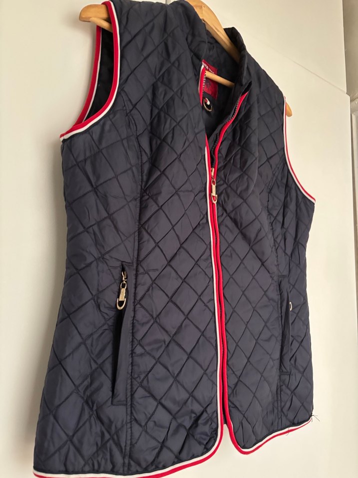 Kadın Fermuarlı Kolsuz Dik Yaka Yelek - Görsel 3