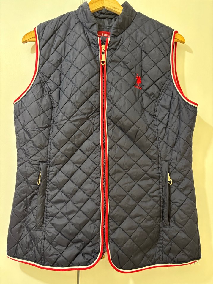 Kadın Fermuarlı Kolsuz Dik Yaka Yelek - Görsel 5