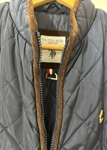 Kadın Mavi Cep Fermuarlı Regular Fit Mont - Görsel 12