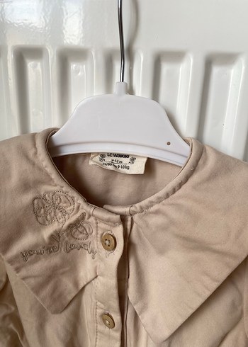 Nakışlı Bej Bebek Kız Tulum - Görsel 2