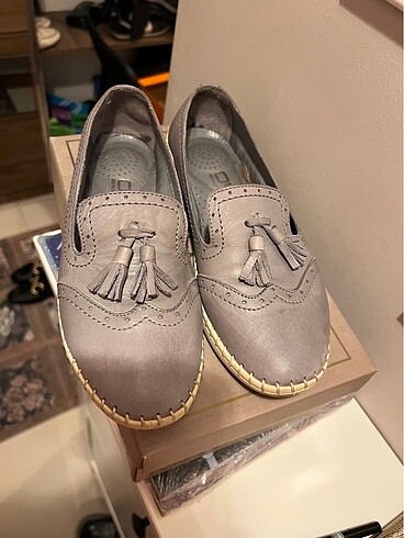 Deri loafer / babet