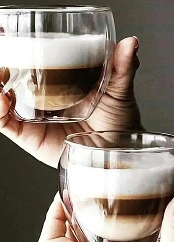 Çift camlı cidarlı bardak 