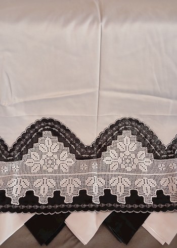 Çeyizlik Dantelli Pike Takımı - Görsel 7