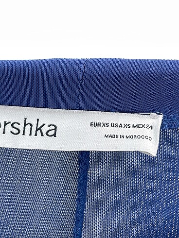xs Beden lacivert Renk Bershka Düz Kesim %70 İndirimli.