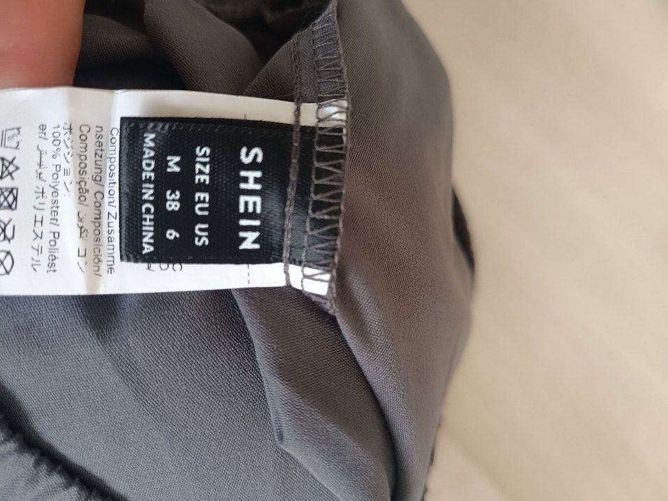 Gri Hamile Pantolonu, Fermuarlı, Rahat Kesim - Görsel 4