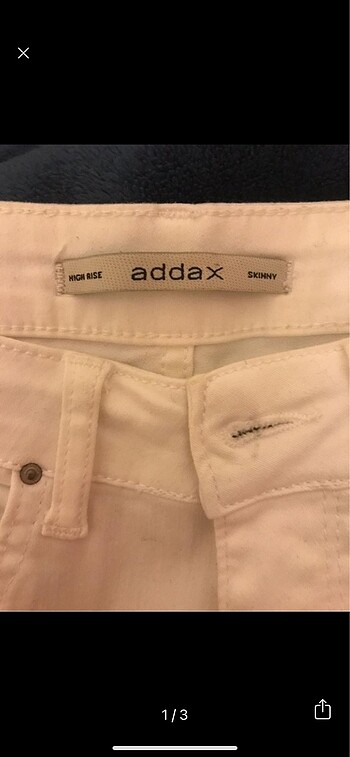 Addax addax beyaz skinny jean